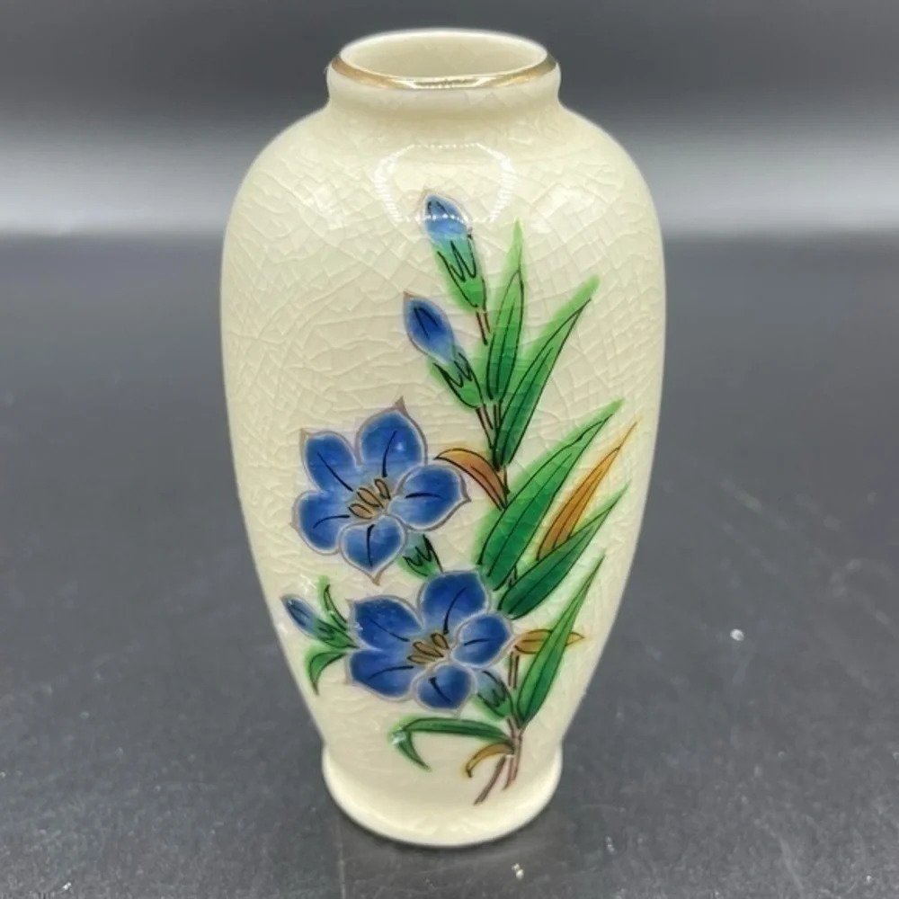 Homco Mini Vase floral